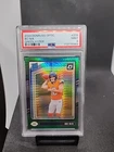 2024 Panini Donruss Optic - Rated Rookie Bo Nix #209 Green Hyper Prizm PSA 9
