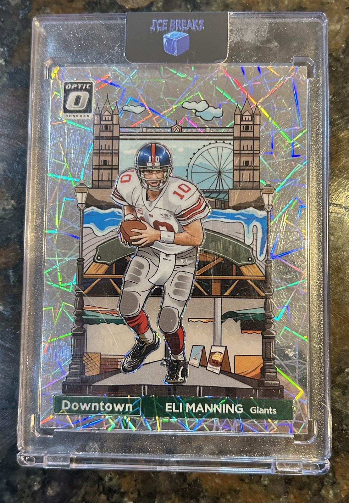2023 Panini Donruss Optic - International Downtown Eli Manning #1
