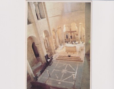 SIENA - Abbey of Sant'Antimo - Choir with walker! FG - NV