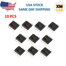 10Pcs NE555 SOP-8 Timer IC SMD CMOS Precision Timing Chip DIY