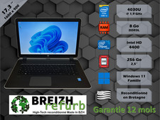[Breizh Refurb] PC Portable HP 17-F 17" SSD Windows 11 + Office - Garantie 1 An
