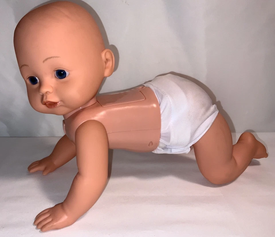 My Sweet Love Crawling Babbling Baby Doll Realistic Sound Movement Toy 14" Works - Image 2 of 4