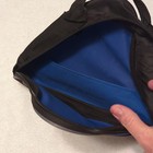 Precision Manufacturing LLC  Blue/Black Triangle Zip Bag — photo 3