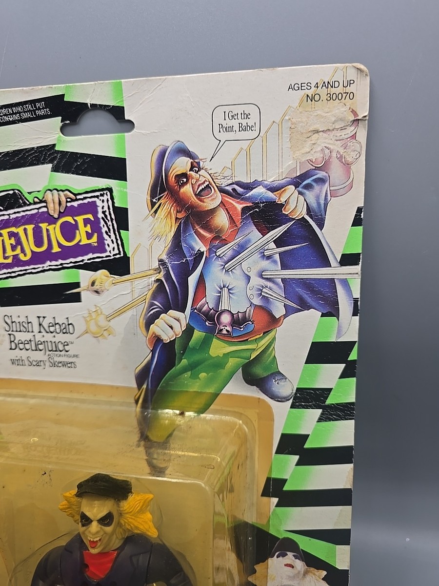 Vintage Kenner Beetlejuice Shish Kebab 1989 Action Figure w/ Scary