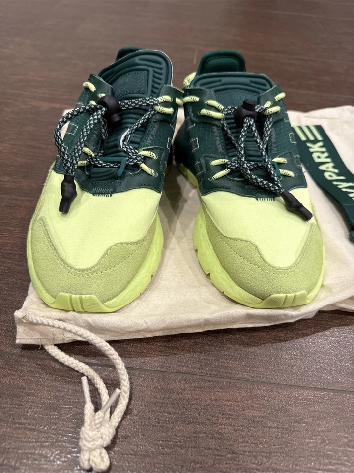 Adidas x IVY PARK Nite Jogger 'Dark Green' Shoes Size US 4.5 with Bag & Box - Image 3 of 4