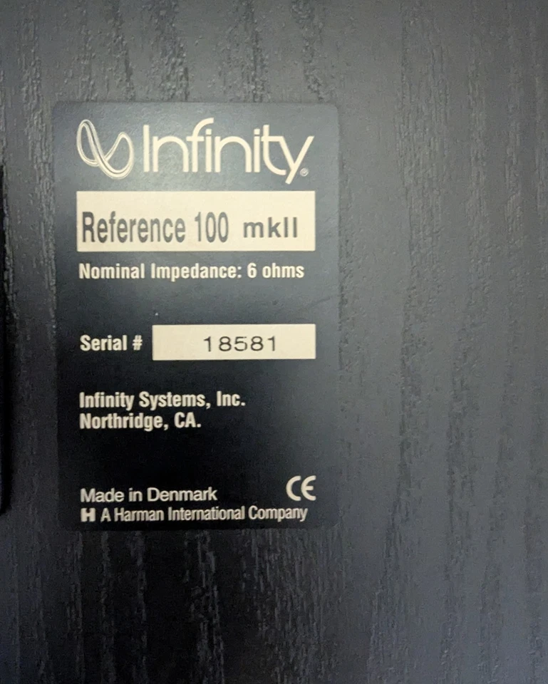 Infinity Reference100 Mkii Center Speaker Cassa Centrale Home Theater  - Bild 2 von 4