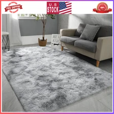 Hutha 6X9 Large Area Rugs for Living Room, Super Soft Fluffy Modern Bedroom Rug