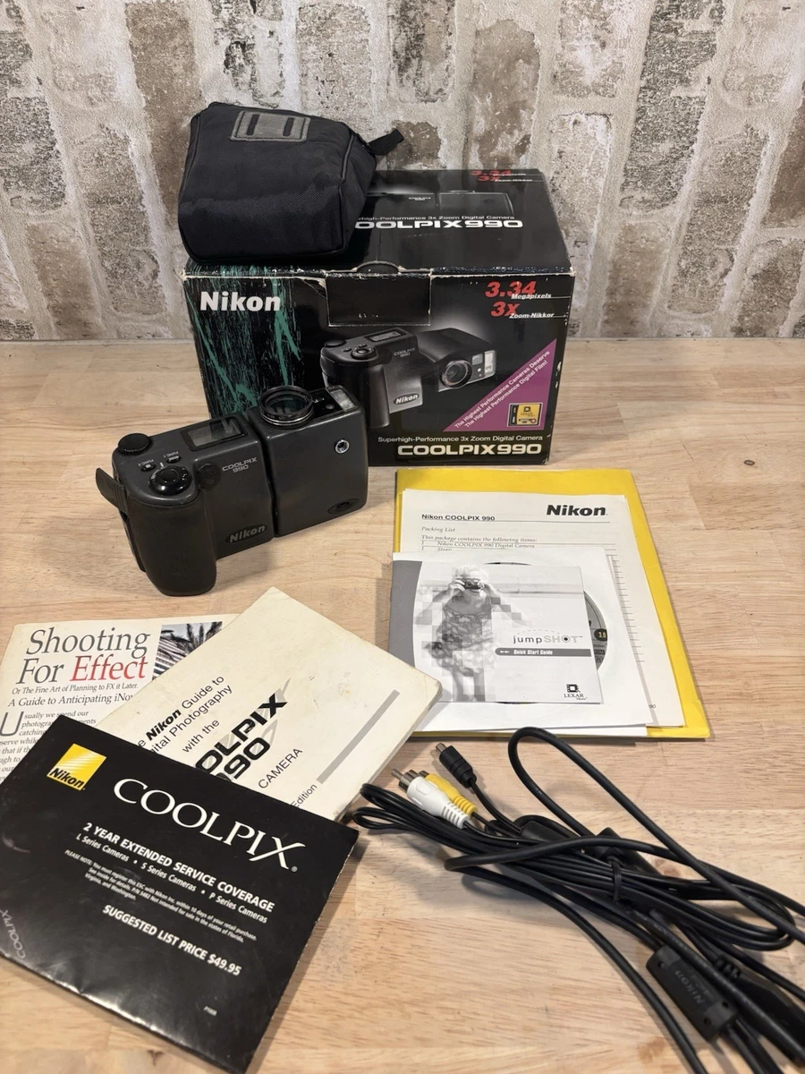 Nikon COOLPIX 990 3-9.9x Digital Cameras for sale | eBay