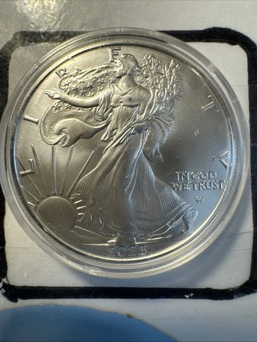 2023  W WALKING LIBERTY AMERICAN EAGLE .999 FINE SILVER DOLLAR COIN 1oz. $1 USA