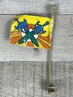 Vintage 80s MOTU He-Man Castle Grayskull (B) Flagpole w/ Flag