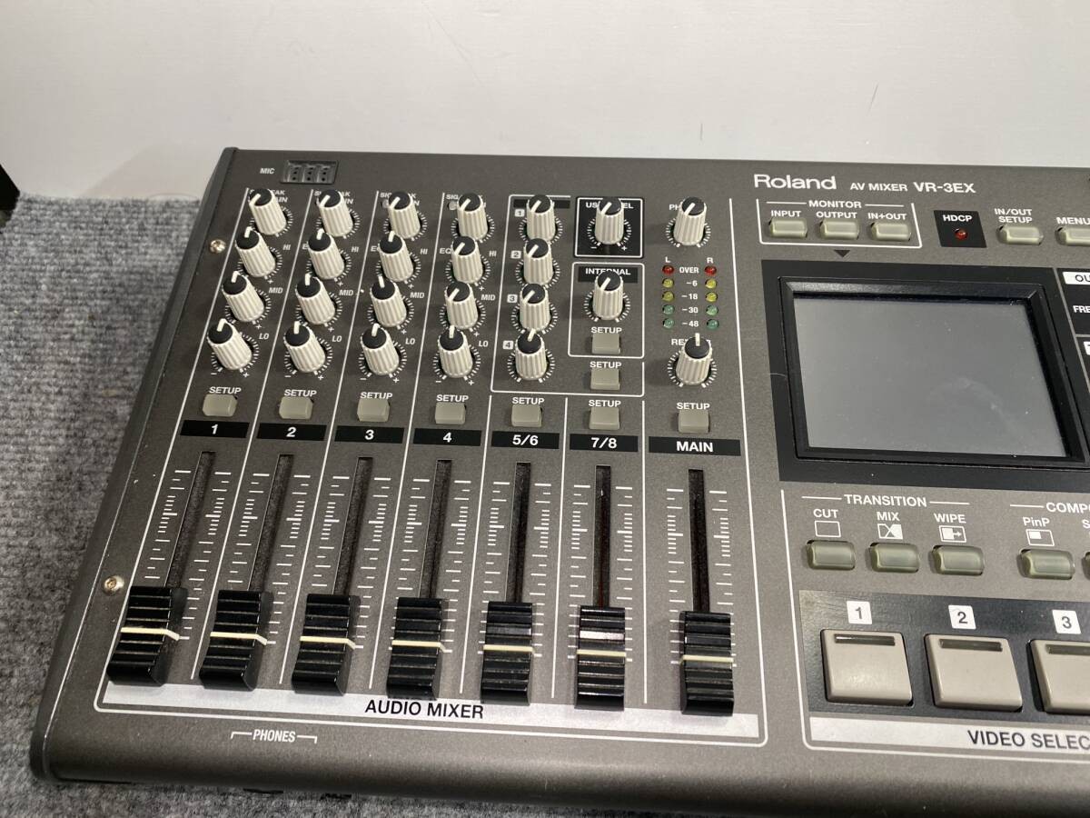 Roland VR-3EX AV Mixer Video Audio Switcher HDMI Streaming Tested