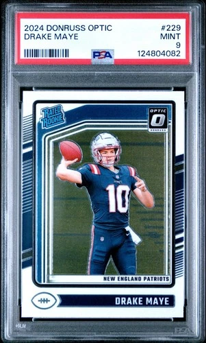 2024 DONRUSS OPTIC DRAKE MAYE ROOKIE #229 PSA 9 MINT!!!!