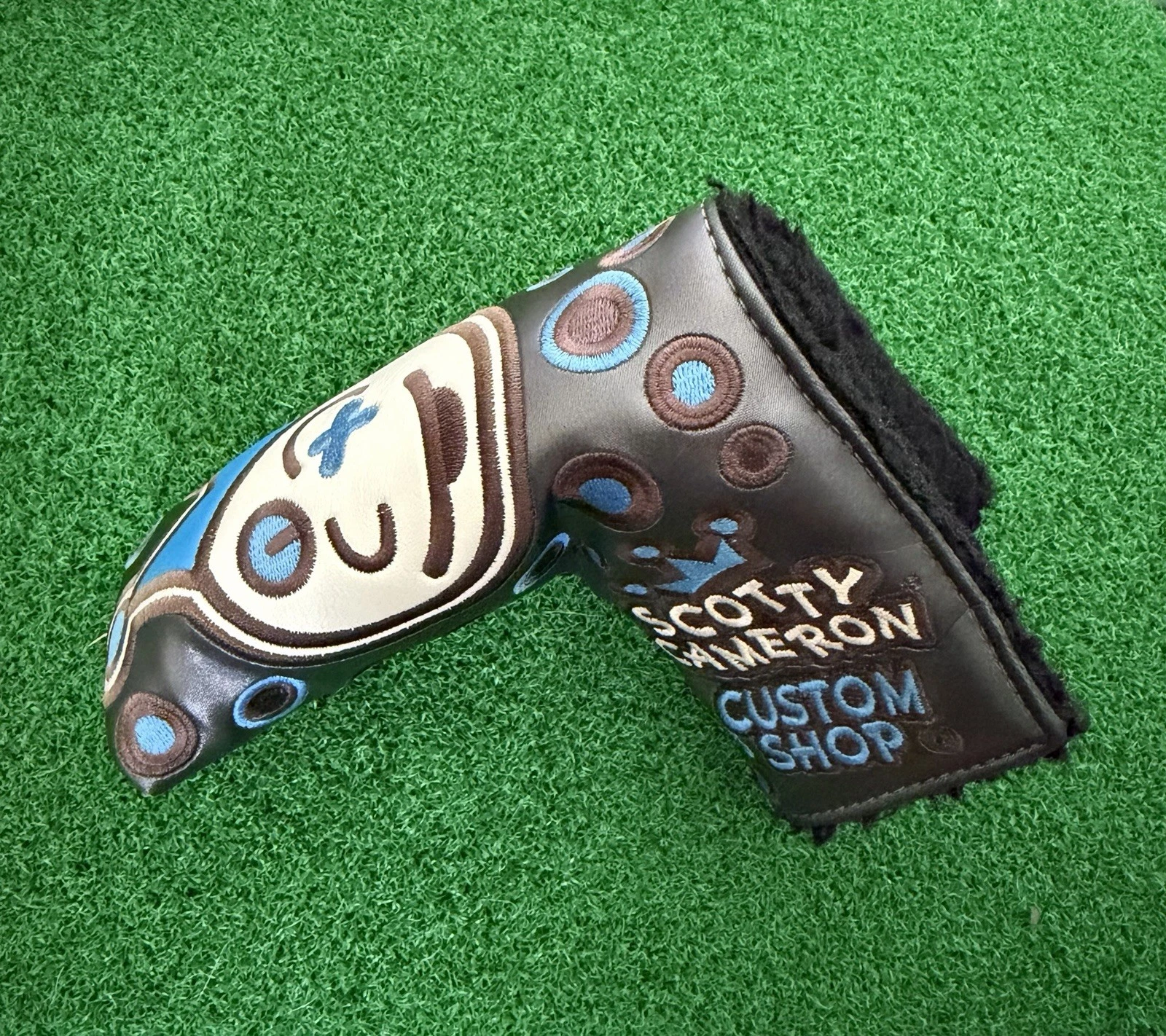 Scotty Cameron Custom Shop Champs Choice Black Blue Blade Putter Headcover 2023