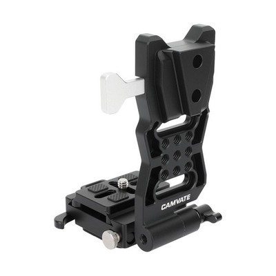 CAMVATE L-Shaped V-Lock Mounting Plate with Arca-Type Quick Release System