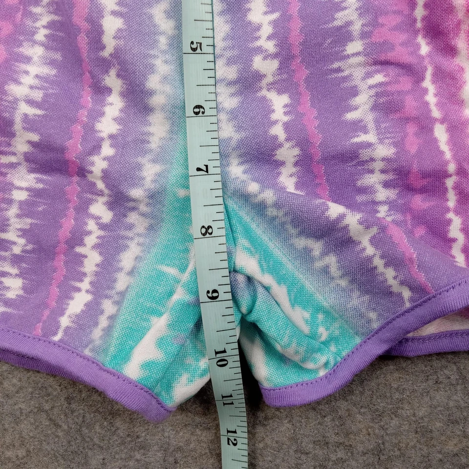 Шорты для девочек Nickelodeon 6 Fairy Wren фиолетовый розовый галстук краситель хлопковая смесь - Изображение 3 из 4