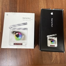 Vintage Apple Final Cut Pro 4 Manuals  Box no CD Books