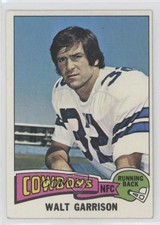 1975 Topps Walt Garrison #341 0x2f