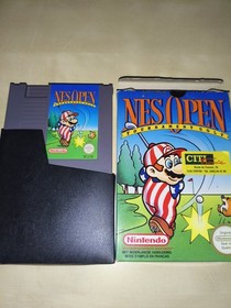 nes open tournament golf mario nintendo  version Frg 