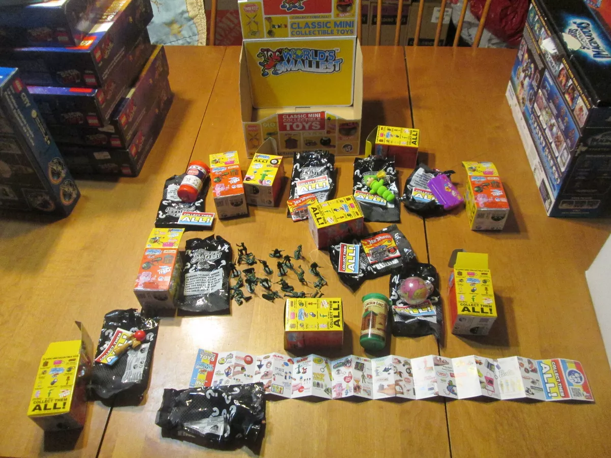 World%27s+Smallest+-+Classic+Mini+Collectible+Toys+Surprise+Item+Blind+Bag  for sale online