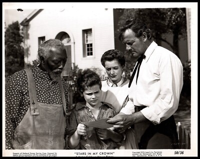 Joel McCrea + Ellen Drew + Dean Stockwel in Stars in My Crown (1950) PHOTO M 194