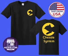 Chessie System Cat Railroad Train Men's Black Size S-5XL