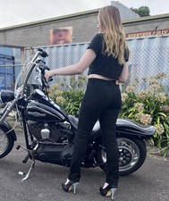 Australian Bikers Gear Damen Motorrad Jeans Gefüttert Dupont™ kevlar