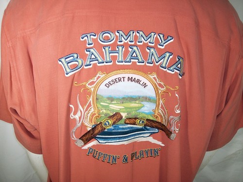 Clay Silk Embroidered Camp Shirt | eBay