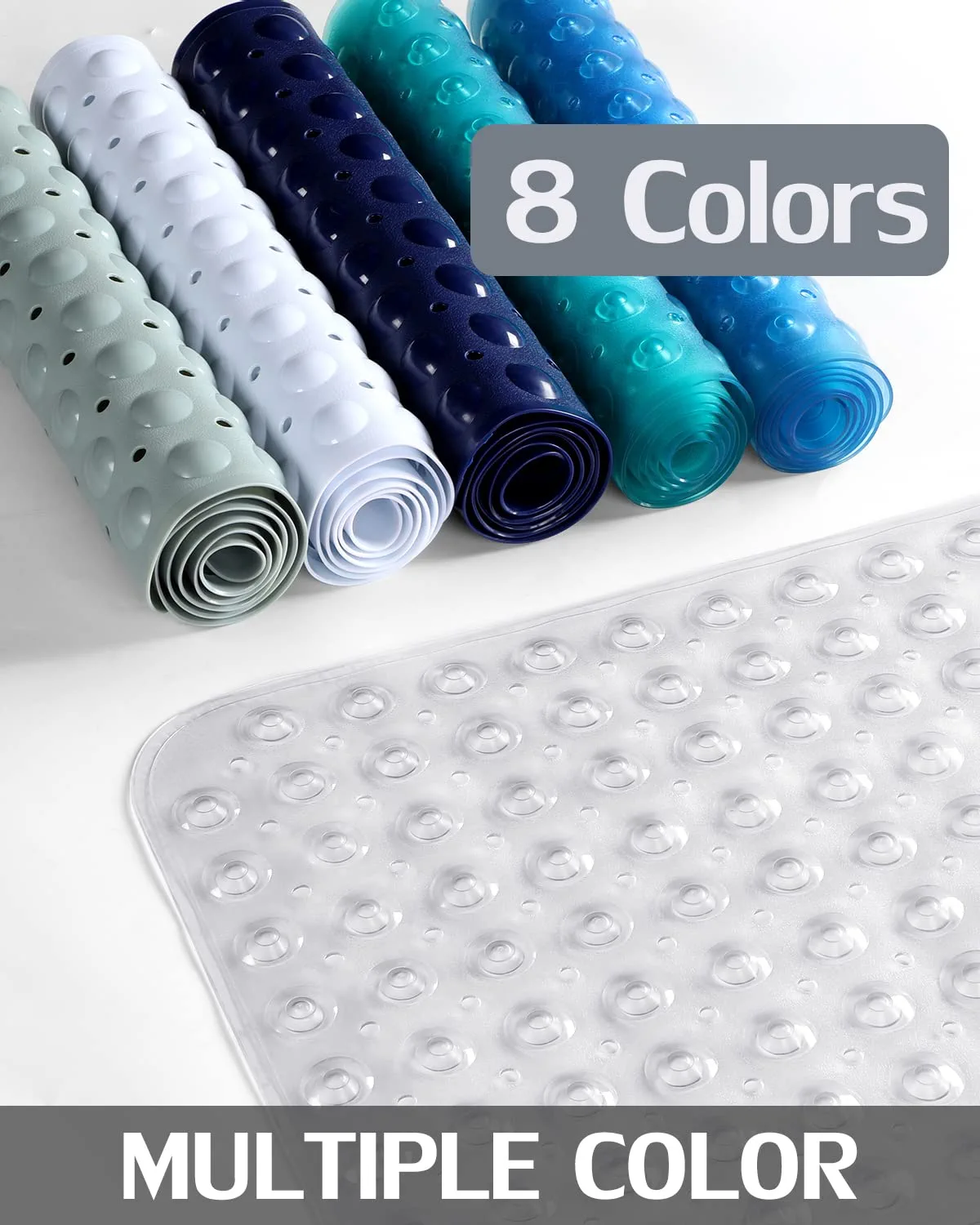 Non Slip Bathtub Mat, Extra Long Bathroom Mat for Bath Tub, Oversized