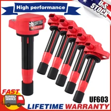 Set of 6 Ignition Coil for 2009-2015 Acura Honda Ridgeline Odyssey V6 3.5L UF603