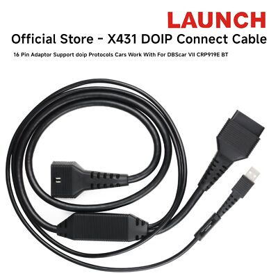 Launch X431 DOIP Adapter Cable Fit For Device With CAR VII Bluetooth Connector