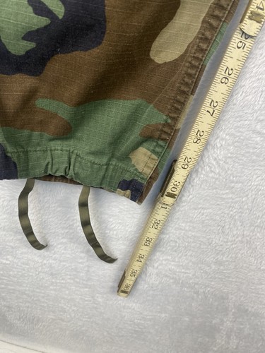 US Military Woodland Camo Field jacket (M/Long) & Pants (S/Long) READ - Picture 15 of 15