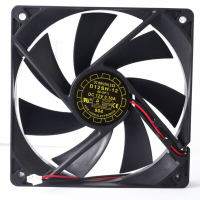 Yate Loon  D12SH-12 12V 0.30A fan 120*120*25mm 2pin