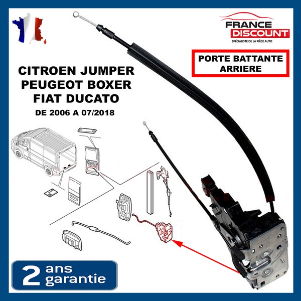 Motor Zentralisierung TüR Schiebe- RüCkseite FüR Jumper 2 Boxer 2 Ducato 3-image