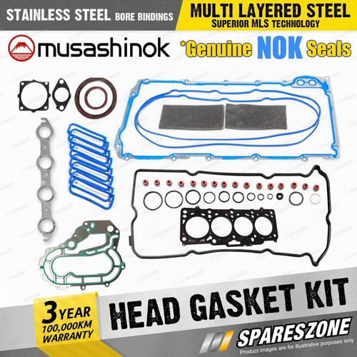 Cylinder Head Gasket Kit for Mitsubishi Triton ML MN 2.5L 4D56T I4 16V