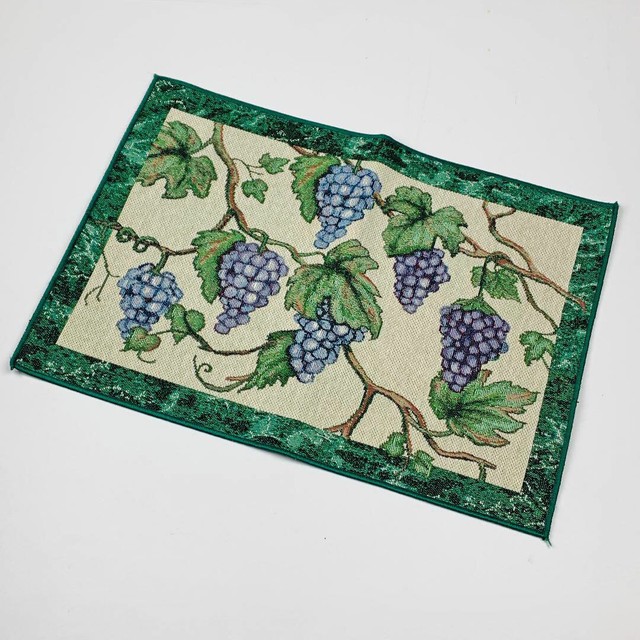 Grape Splendor Vineyard Wine Grapes Vines Single Tapestry Placemat eBay
