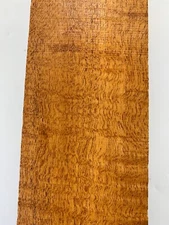 Curly Mahogany Bottle Stopper 2x2x3 - Turning Wood Blank - Free US Shipping