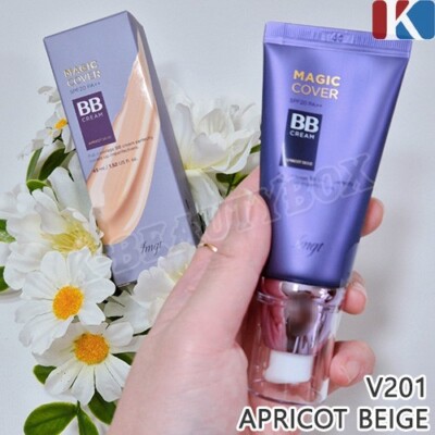THE FACE SHOP fmgt Magic Cover BB Cream SPF20 PA++ 45g V201 Apricot Beige NEU