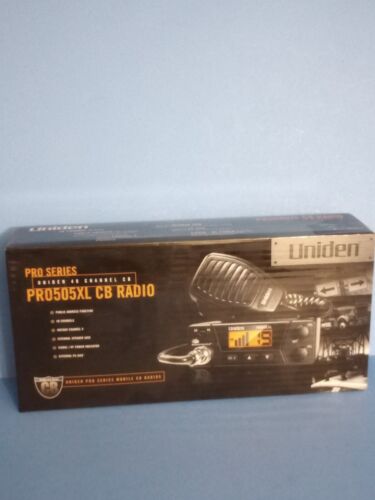 Uniden PRO505XL 40-Channel CB Radio. Pro-Series Compact Design Black