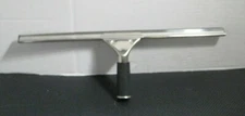 Pro Complete Squeegee 18" Stainless Steel with Rubber Grip NOS Free Shipping