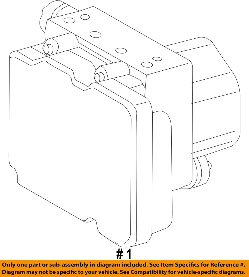 Conjunto de bomba y motor ABS usado se adapta a: conjunto de actuador y bomba Toyota Camry 2016 Foto 4 de 4