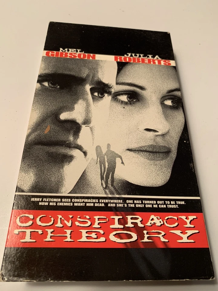 Conspiracy Theory Movie VHS Video Tape 1997 Julia Roberts, Mel Gibson Foto 3 de 4