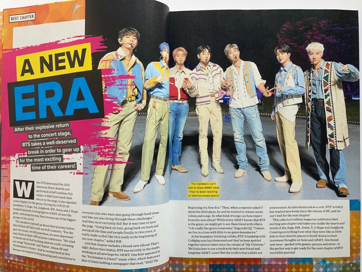 BTS Up Close and Personal 海外雑誌 BTS Up Close and Personal 海外雑誌 切り抜き