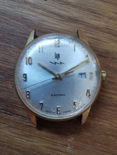 Lip Date Electronic Montre Bracelet Ancienne Vintage Ne Fonctionne Pas HS P1355