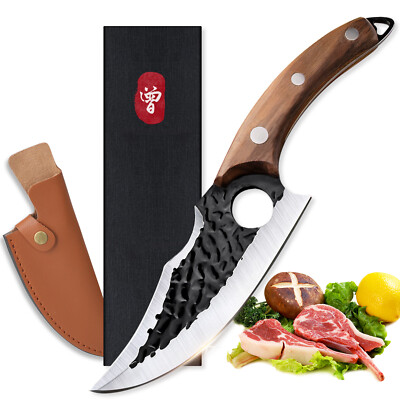 Hackmesser extrem scharf - Küchenmesser Kochmesser Japanisches Edelstahl Messer