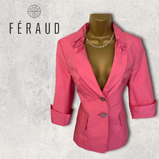 Feraud Womens Bubblegum Pink Occasion Jacket Uk 12 Us 8 Eu 40 Nwt Rrp £450