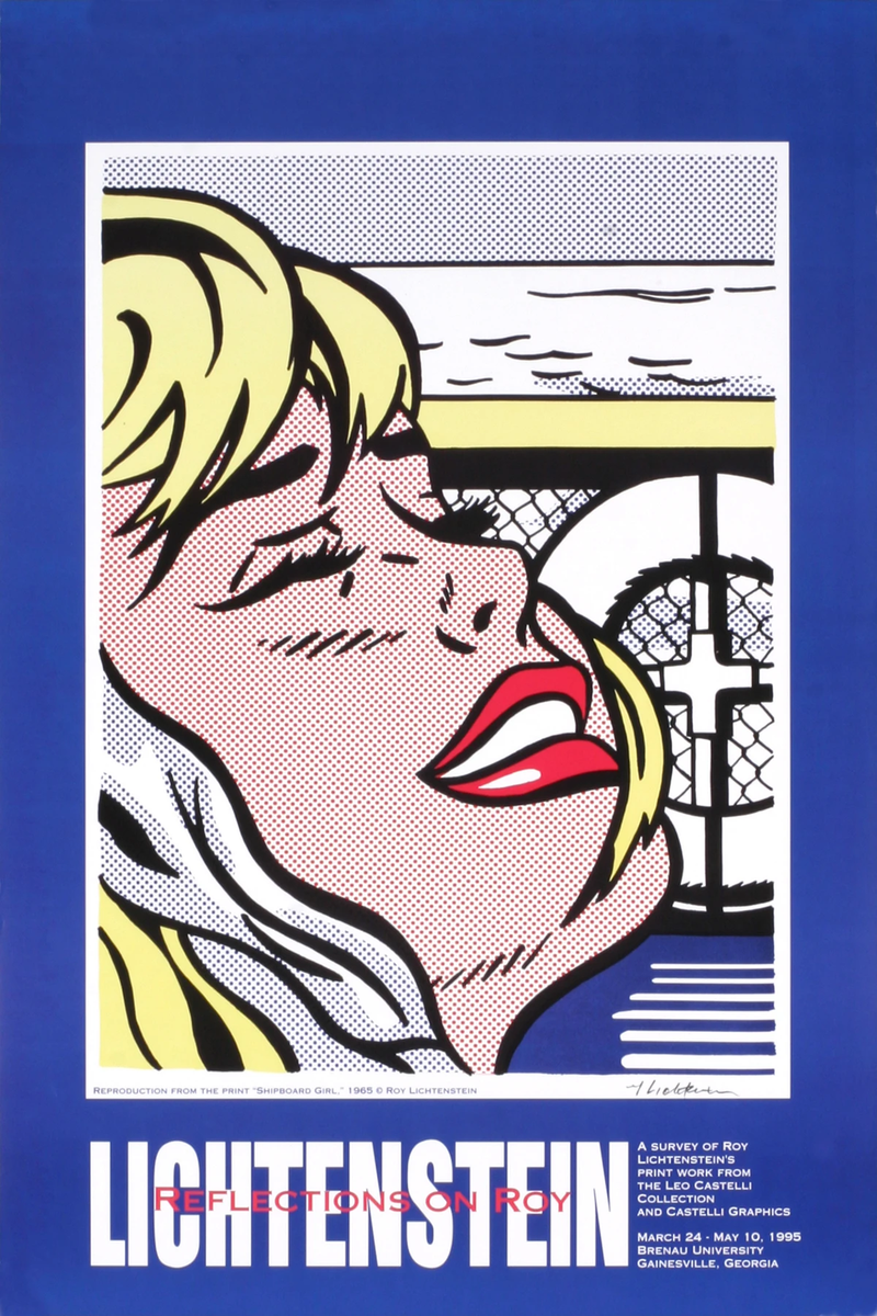 ROY LICHTENSTEIN Shipboard Girl 30.25