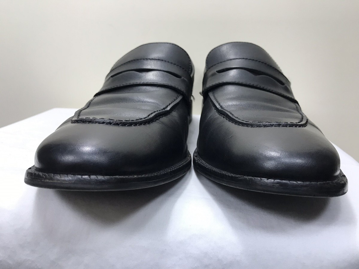 Cole Haan Loafers Men\'s Size 9.5 Black Leather Apron Toe Slip On Dress Shoes‎ Amazon.com | Cole Haan Men main image 3