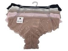Rene Rofe 5 Pack Women's Large Tangas Panties NWT