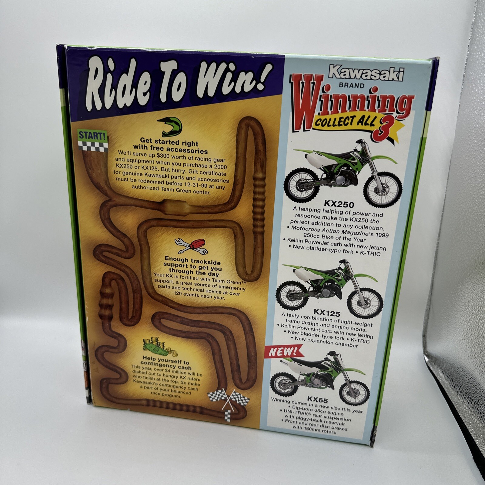 2000 Kawasaki Dealer Information Packet Ricky Carmichael Rare !🔥kx125 Kx250