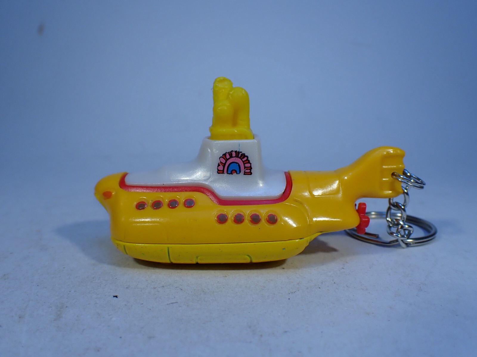 keychain YELLOW SUBMARINE Beatles sgt Peppers yellow submarine key chain eBay